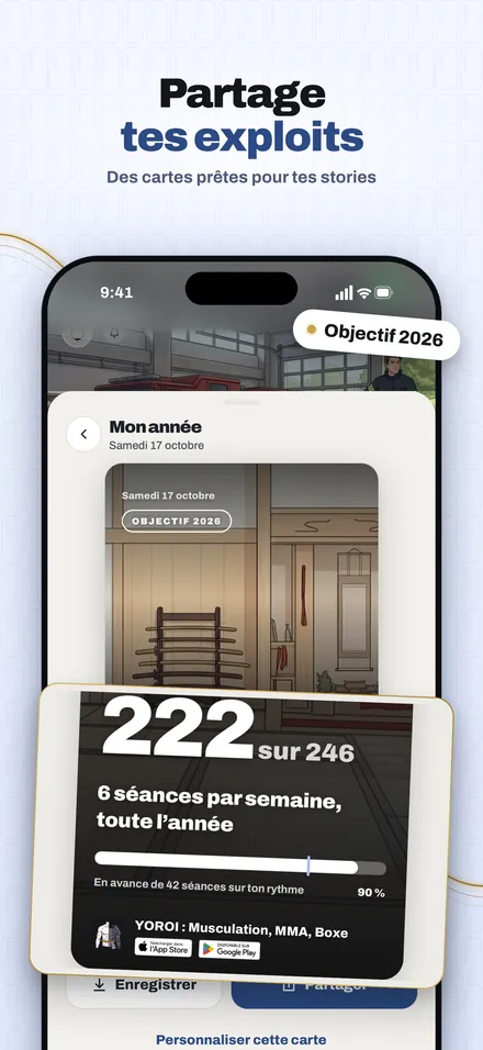 Partage tes exploits